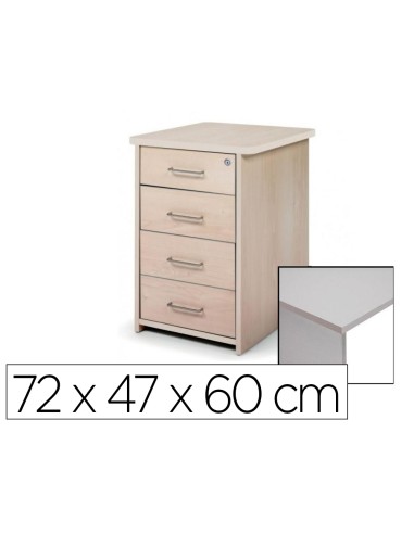 Cajonera rocada con 4 cajones serie store...