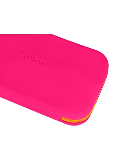 Estuche portatodo antartik tropical dive silicona soft rectangular 190x120x25 mm rosa fucsia