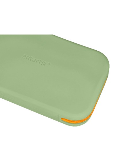 Estuche portatodo antartik tropical dive silicona soft rectangular 190x120x25 mm verde militar