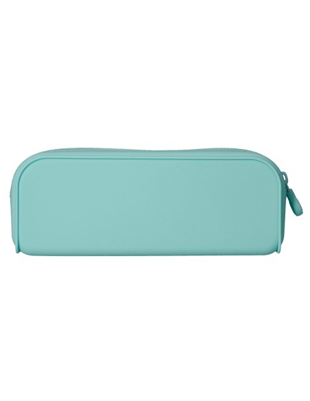 Estuche portatodo antartik prisma silicona soft rectangular 185x50x75 mm menta