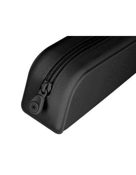 Estuche portatodo antartik prisma silicona soft rectangular 185x50x75 mm color negro