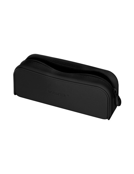 Estuche portatodo antartik prisma silicona soft rectangular 185x50x75 mm color negro