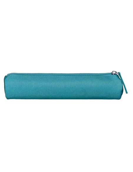 Estuche portatodo liderpapel slim cilindrico 220x45mm azulturquesa