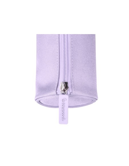 Estuche portatodo liderpapel classic cilindrico ancho 210x70mm lila