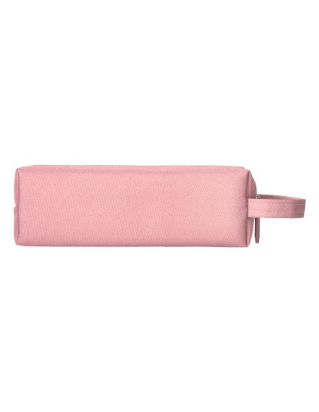 Estuche portatodo liderpapel classic rectangular con asa 210x70mm rosa