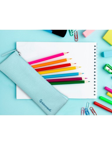 Estuche portatodo liderpapel plano estrecho una...