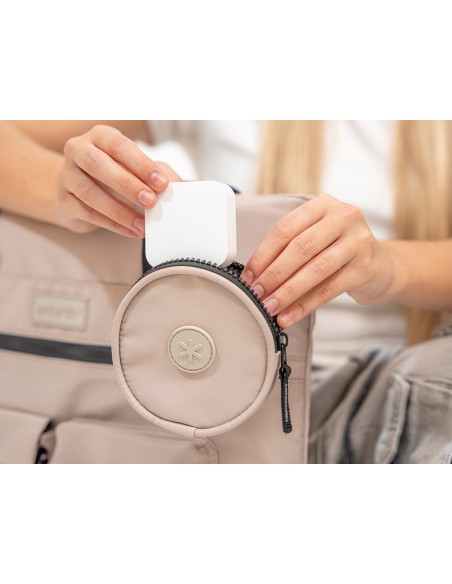 Mochila antartik bolso flip bag con acolchado para portatil 15'' negro 400x120x390 mm