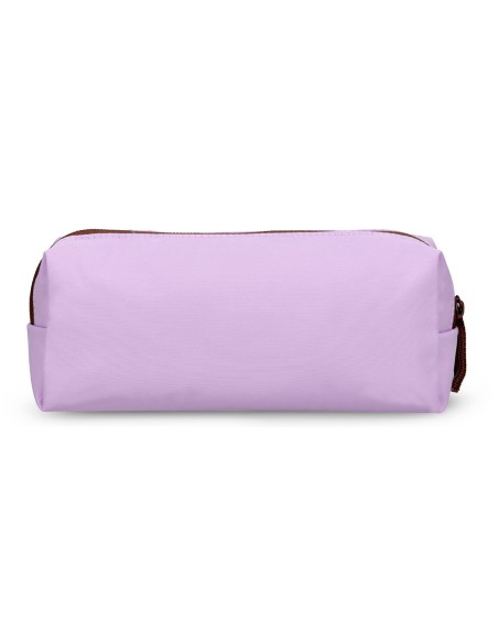 Estuche portatodo antartik basic pack 1 compartimento morado compañero mochila 80x55x210 mm