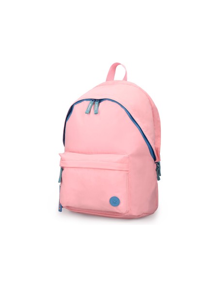 Mochila antartik basic pack con bolsillo para portatil rosa 20 l 300x160x420 mm