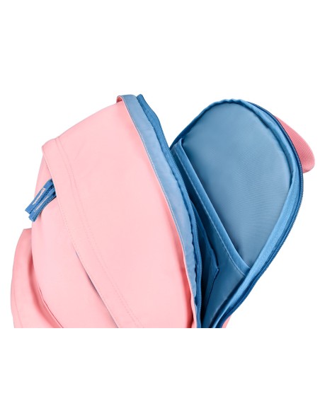 Mochila antartik basic pack con bolsillo para portatil rosa 20 l 300x160x420 mm