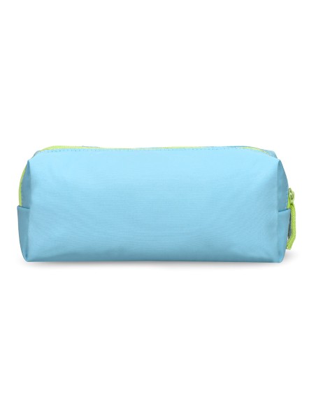 Estuche portatodo antartik basic pack 1 compartimento turquesa compañero mochila 80x55x210 mm