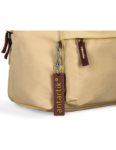 Mochila antartik basic pack con bolsillo para portatil beige 20 l 300x160x420 mm