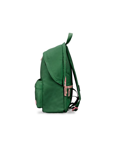 Mochila antartik basic pack con bolsillo para portatil verde 20 l 300x160x420 mm
