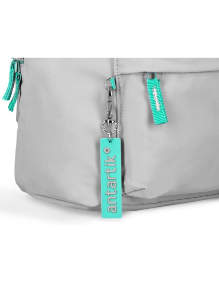 Mochila antartik basic pack con bolsillo para portatil gris 20 l 300x160x420 mm