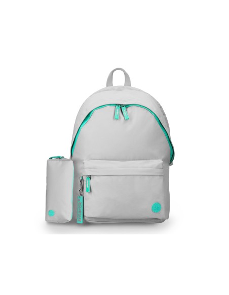 Mochila antartik basic pack con bolsillo para portatil gris 20 l 300x160x420 mm