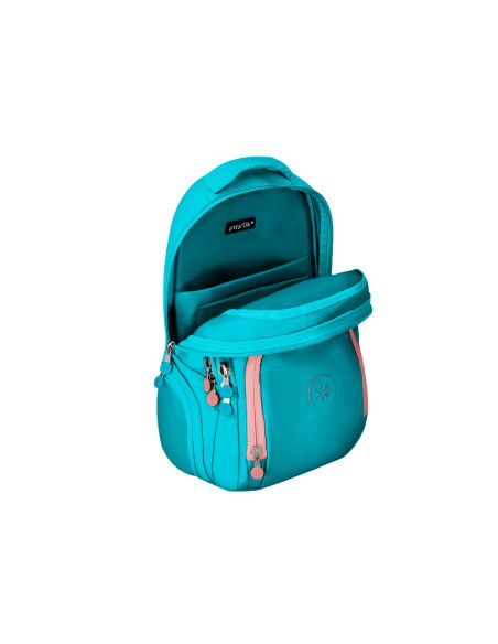 Mochila antartik fusion flex multibolsillo turquesa 19 l 450x180x300 mm