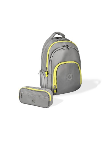 Mochila antartik fusion flex multibolsillo gris...