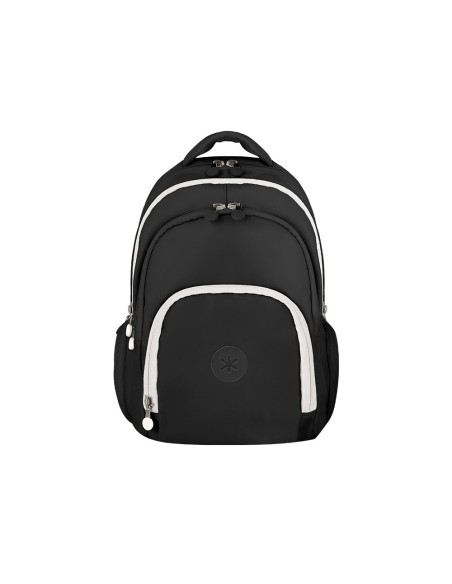 Mochila antartik fusion flex multibolsillo negro 19 l 450x180x300 mm