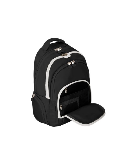 Mochila antartik fusion flex multibolsillo negro 19 l 450x180x300 mm
