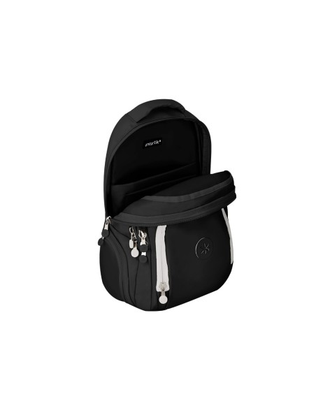 Mochila antartik fusion flex multibolsillo negro 19 l 450x180x300 mm