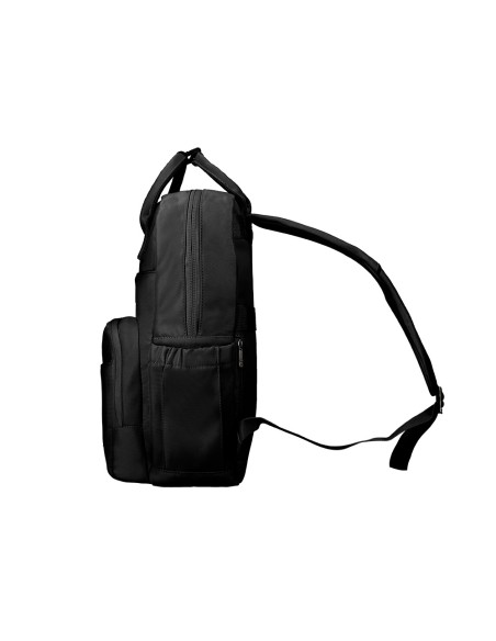 Mochila antartik glow bags con acolchado para portatil 15'' negro 25 l 440x150x310 mm