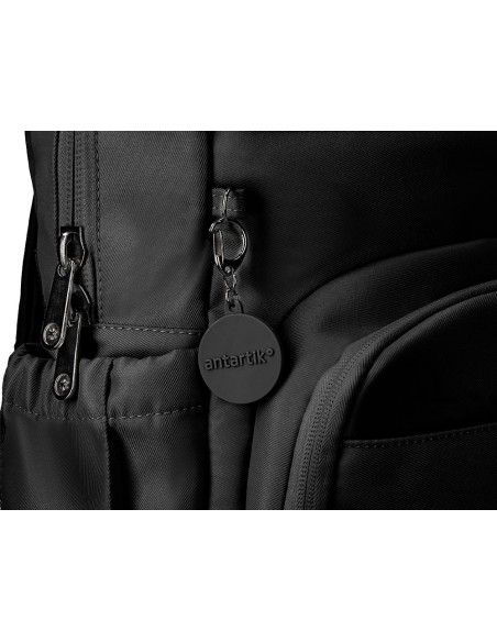 Mochila antartik glow bags con acolchado para portatil 15'' negro 25 l 440x150x310 mm