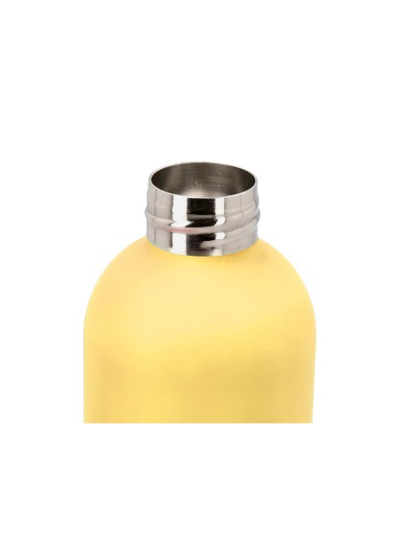 Botella portaliquidos antartik isotermica acero inoxidable libre de bpa color amarillo 750 ml