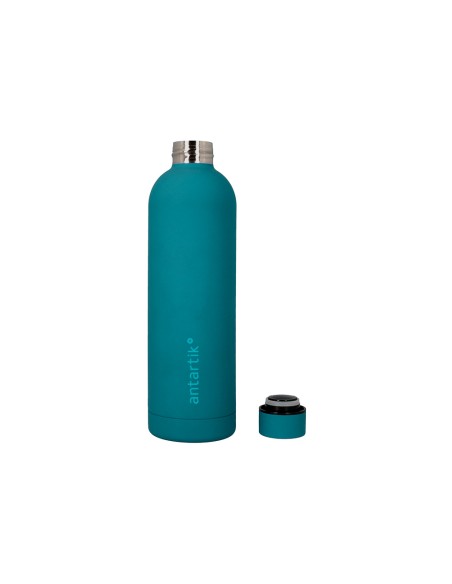 Botella portaliquidos antartik isotermica acero inoxidable libre de bpa color turquesa 750 ml