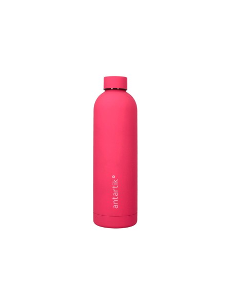 Botella portaliquidos antartik isotermica acero inoxidable libre de bpa color fucsia 750 ml