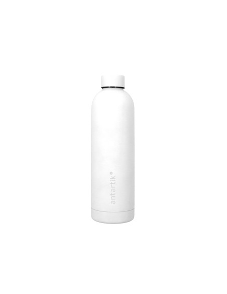 Botella portaliquidos antartik isotermica acero inoxidable libre de bpa color blanco 750 ml