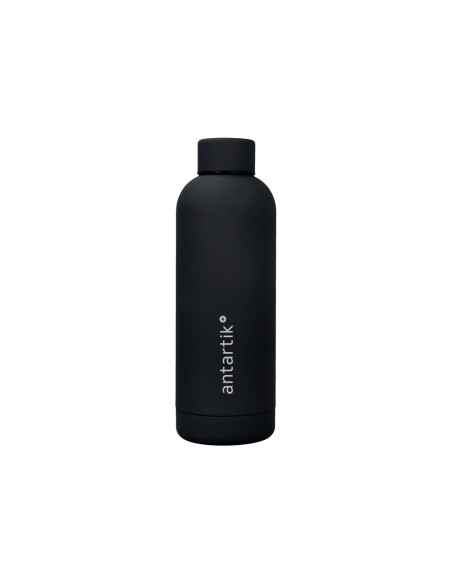 Botella portaliquidos antartik isotermica acero inoxidable libre de bpa color negro 500 ml