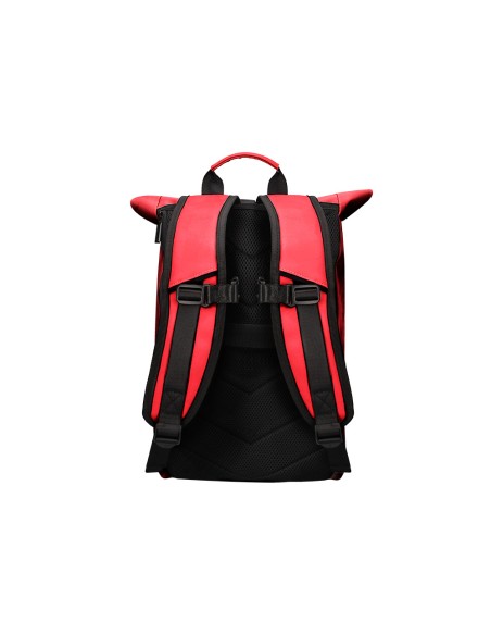 Mochila antartik roll pack waterproof enrollable gran capacidad granate 480x130x280mm