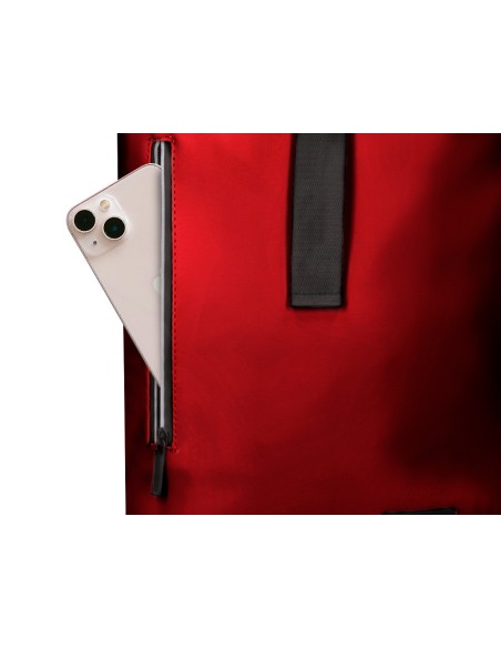 Mochila antartik roll pack waterproof enrollable gran capacidad granate 480x130x280mm