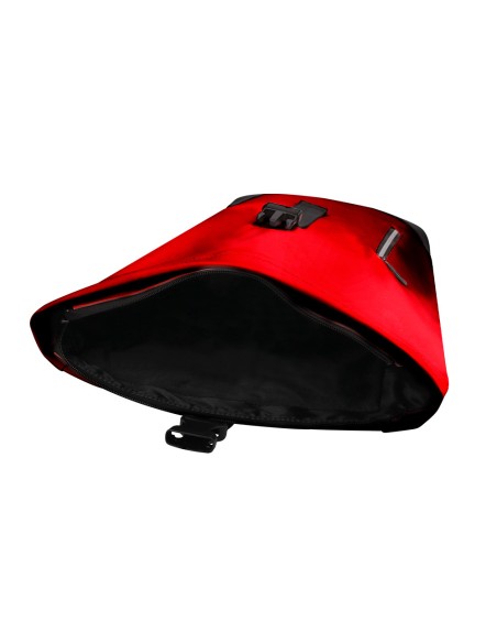 Mochila antartik roll pack waterproof enrollable gran capacidad granate 480x130x280mm