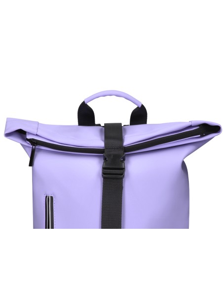 Mochila antartik roll pack waterproof enrollable gran capacidad lavanda 480x130x280mm