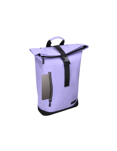 Mochila antartik roll pack waterproof enrollable gran capacidad lavanda 480x130x280mm
