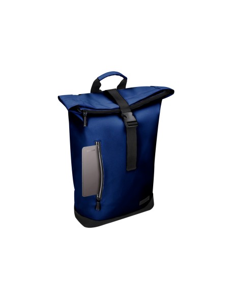 Mochila antartik roll pack waterproof enrollable gran capacidad azul marino 480x130x280mm
