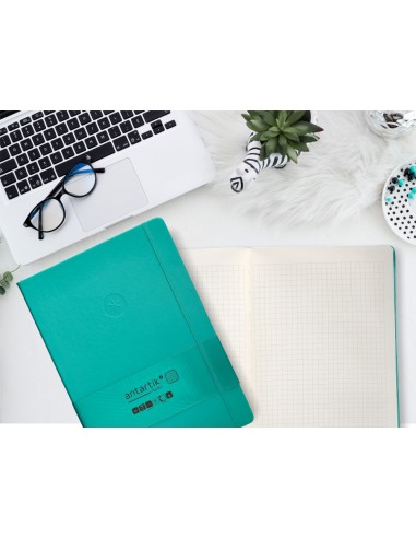 Cuaderno con gomilla antartik notes tapa dura...