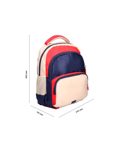 Mochila escolar liderpapel multibolsillo...
