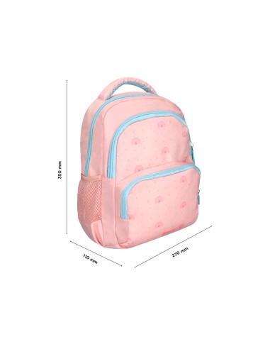 Mochila escolar liderpapel multibolsillo...