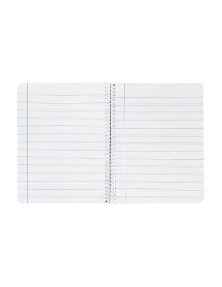 Cuaderno espiral liderpapel a5 witty tapa dura 80h 90gr pauta estrecha 2,5mm con margen colores surtidos