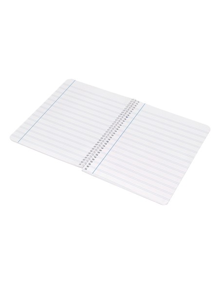 Cuaderno espiral liderpapel a5 witty tapa dura 80h 90gr pauta estrecha 2,5mm con margen colores surtidos
