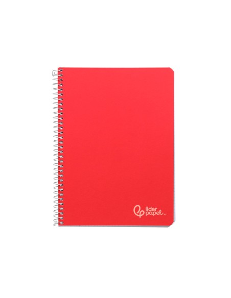 Cuaderno espiral liderpapel a5 witty tapa dura 80h 90gr cuadro 3mm con margen colores surtidos