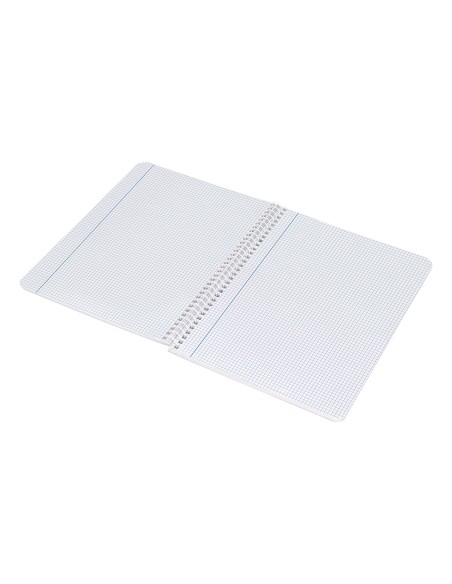 Cuaderno espiral liderpapel a5 witty tapa dura 80h 90gr cuadro 3mm con margen colores surtidos