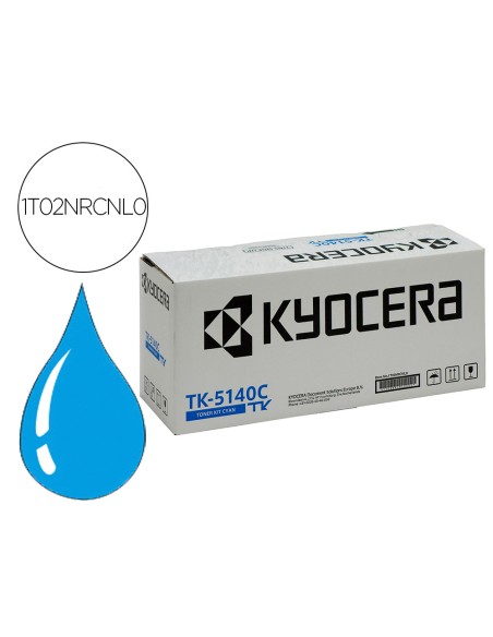 Toner kyocera ecosys m6530cdn, m6530cdn/kl3, p6130cdn, p6130cdn/kl3 cian tk5140 5.000 paginas
