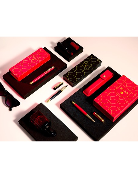 Lote escritura belius san valentin coleccion passion d'or decoracion 7 unidades