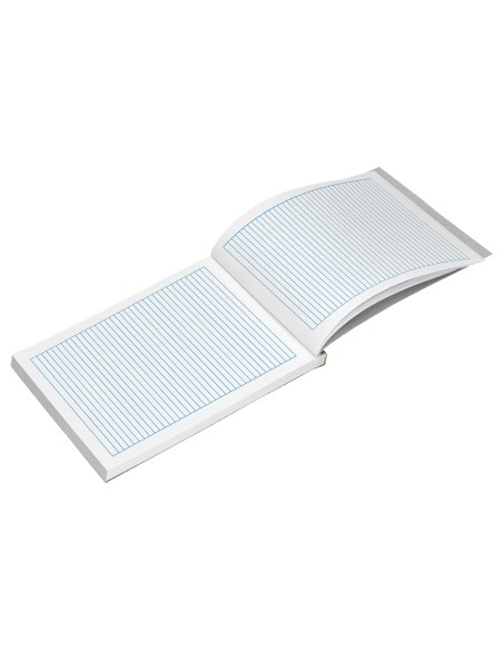 Bloc examenes liderpapel horizontal folio 40 hojas 60 g