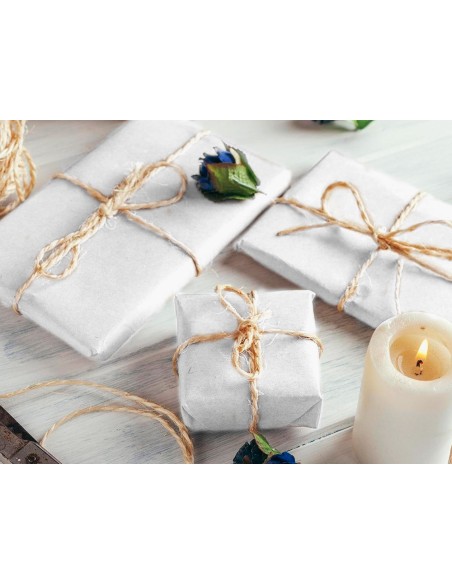 Papel kraft liderpapel blanco bobina 1 m x 833 m especial para embalaje peso 50 kg