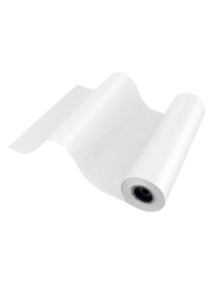 Papel kraft liderpapel blanco bobina 1 m x 417 m especial para embalaje peso 25 kg