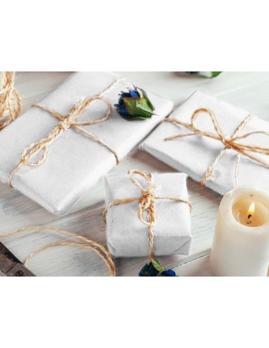 Papel kraft liderpapel blanco bobina 1 m x 417...